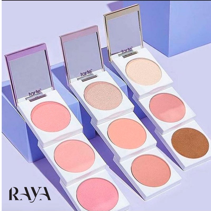 پالت سه کاره رژگونه و برنزر و هایلایتر تارت مدل آتوریتی آمازونیان کلی Tarte Blush Authority Amazonian Clay Cheek Wardrobe